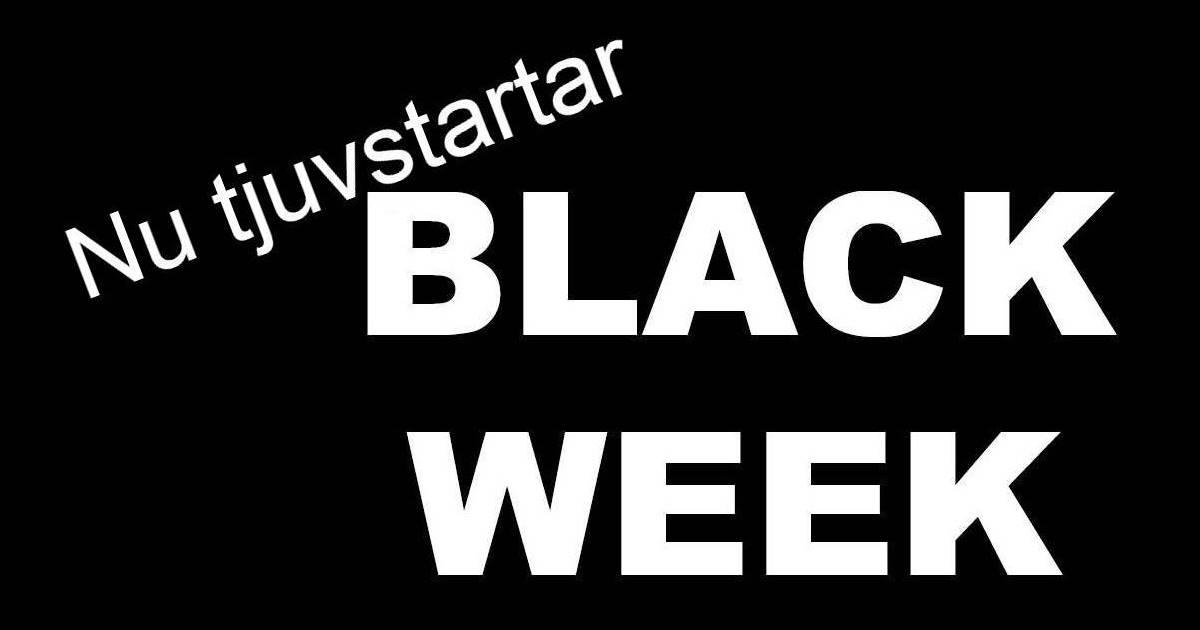 Läs mer om artikeln Black week 2020