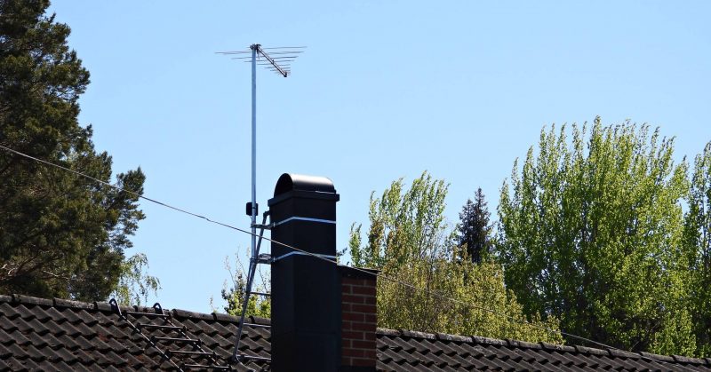 Jag lyckade fixa bra signal trots att huset ligger i radioskuggan.