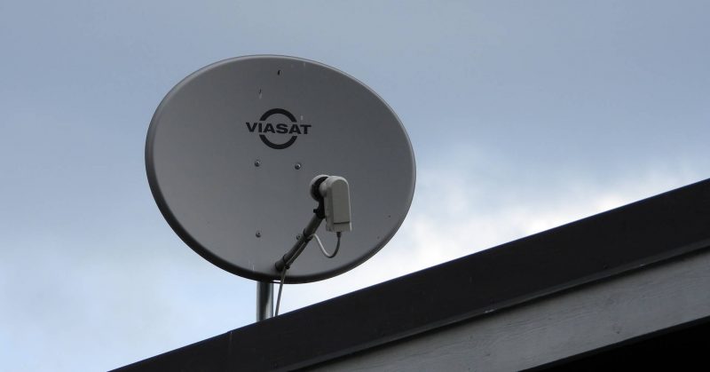 Byte av mikrovågshuvud till Viasat