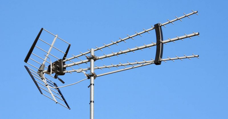 Åtgärd av antennsignal till 3 lägenheter