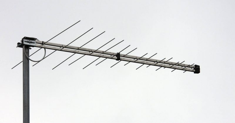 Arbeten med TV-antenner, september – december 2021