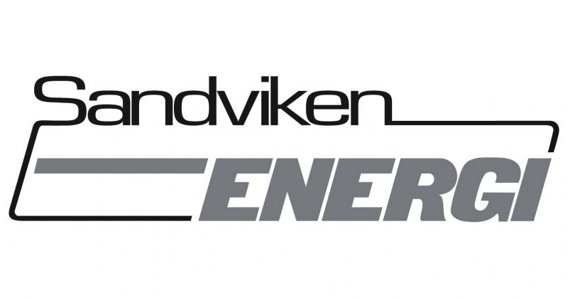 Sandviken energi – montering av utrustning för fjärravläsning.