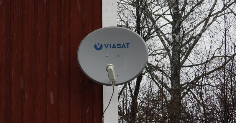 Åtgärd av satellitsignal som försvann.