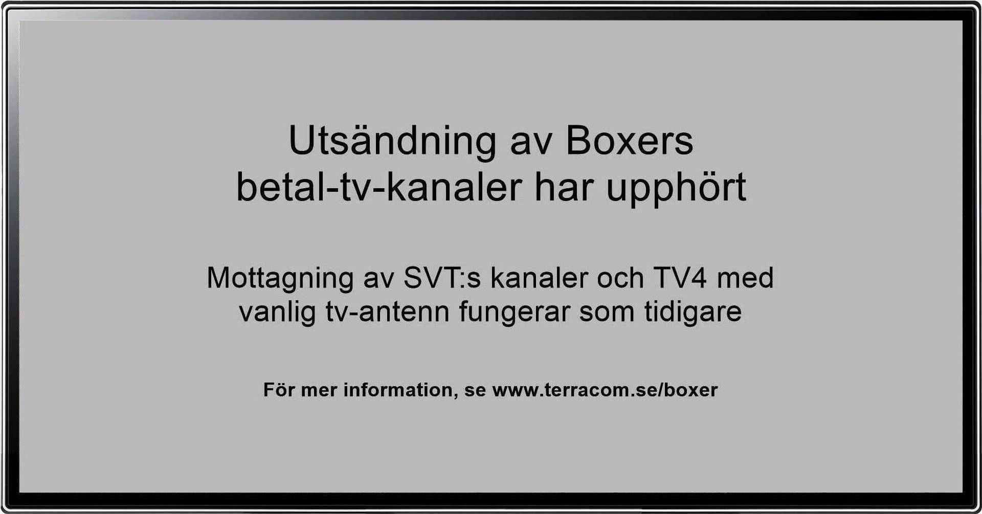 Läs mer om artikeln Boxers betal-tv-kanaler har upphört